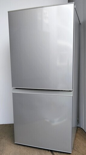 配達設置 冷蔵庫　2ドア　2018年製　126L　アクア　生活家電