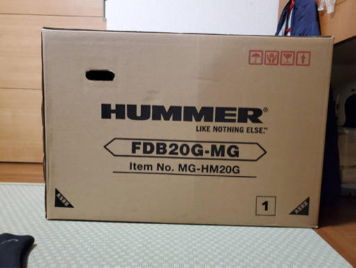 新品、未開封 ハマー(HUMMER)            折りたたみ自転車   20インチ FDB20G MG-HM20G