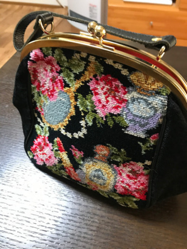 レイクアルスター　がま口バッグバッグ