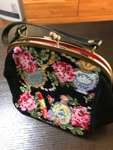 レイクアルスター　がま口バッグバッグ