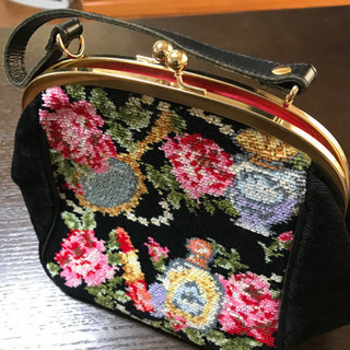 レイクアルスター　がま口バッグバッグの画像