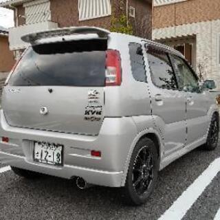 5速MT　スズキ Keiスポーツ F　インタークーラターボ　ローダウン　★美車★の画像
