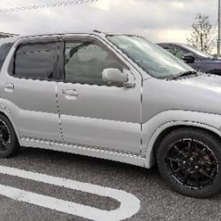 5速MT　スズキ Keiスポーツ F　インタークーラターボ　ローダウン　★美車★の画像