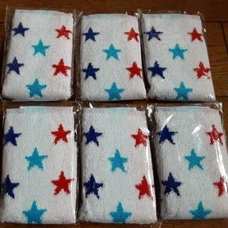 ハンドタオル　６コセットの画像
