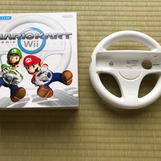 マリオカートハンドル箱付き