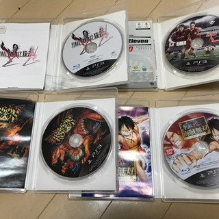 PS3ゲームソフト4点の画像