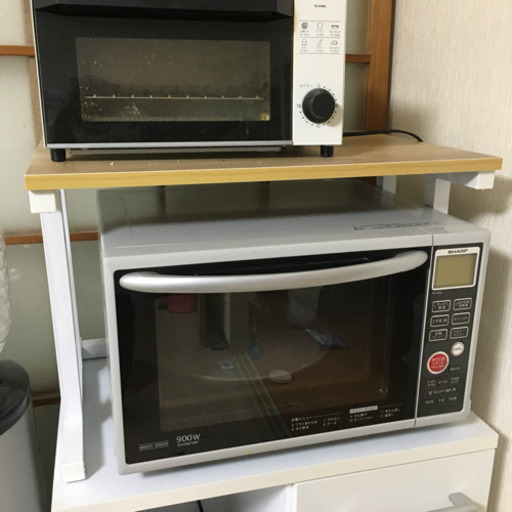 電子レンジ\u0026レンジ台\u0026トースター