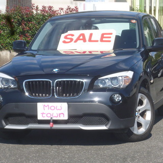 家で買える！H23年 BMW X1 人気の黒！ナビＲカメラ！スマ...