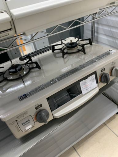 未使用品 リンナイ ガステーブル KGM563BE 2018年製 都市ガス用