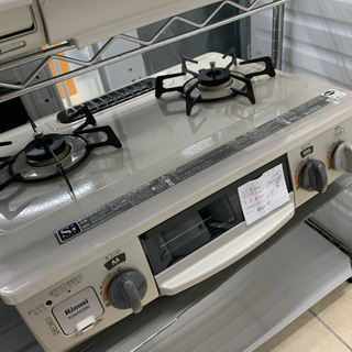 未使用品 リンナイ ガステーブル KGM563BE 2018年製 都市ガス用