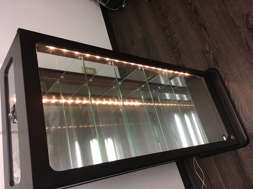 コレクションケース 鏡背板 LED付き