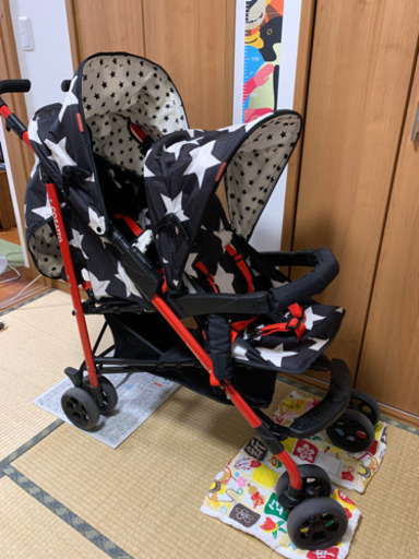 2人乗りベビーカー　コサット