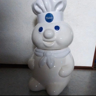 Pillsbury 陶器製小物、食品保存ジャー　ヴィンテージ