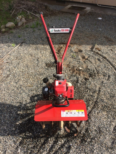 【売】家庭菜園用 耕運機  TCA-500