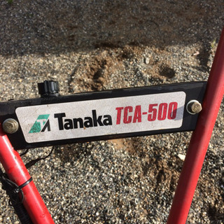 【売】家庭菜園用 耕運機  TCA-500  の画像