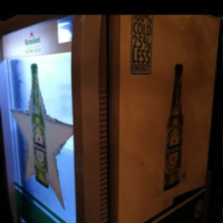 【非売品】ハイネケン　エクストラコールド　冷蔵庫 ハイネケン エクストラコールド冷蔵庫 非売品 冷蔵ショーケース