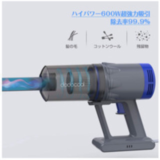 掃除機 600W出力 パワフル サイクロンの画像