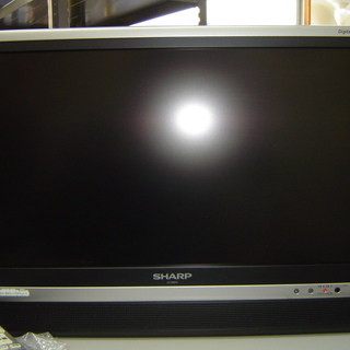 シャープ　20インチ　2007年製　リモコン・脚ありませんの画像