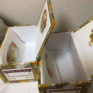 ロメオイフリエタ　葉巻の空箱二個セットの画像
