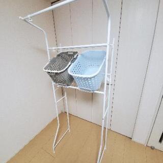 ランドリー収納（使用感は多少あり）の画像