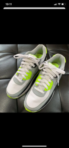 ナイキ エアマックス 90 レザー GS　cd6864-101 24cm