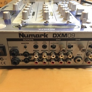 NUMARK DXM09  エフェクター付 DJ ミキサー ジャンクの画像