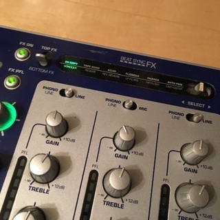 NUMARK DXM09  エフェクター付 DJ ミキサー ジャンクの画像