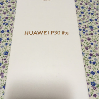 新品未使用　未開封P30lite 黒　SIMフリー