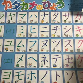 公文 おふろでレッスン カタカナのひょう ひらがなのひょう セット