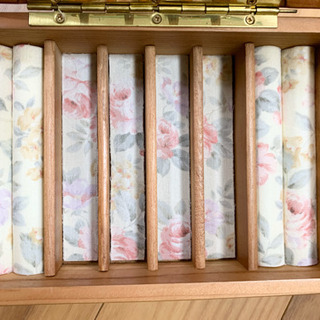 アクセサリーケース ジュエリーケース 木製の画像