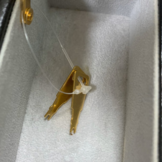 アクセサリーケース ジュエリーケース 黒 鍵付きの画像