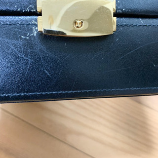 アクセサリーケース ジュエリーケース 黒 鍵付きの画像