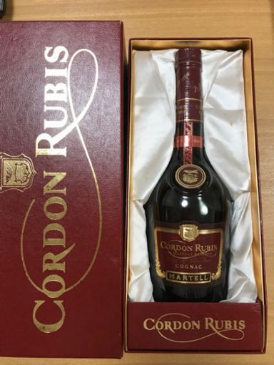 ブランデー　マーテル　コルドンルビー