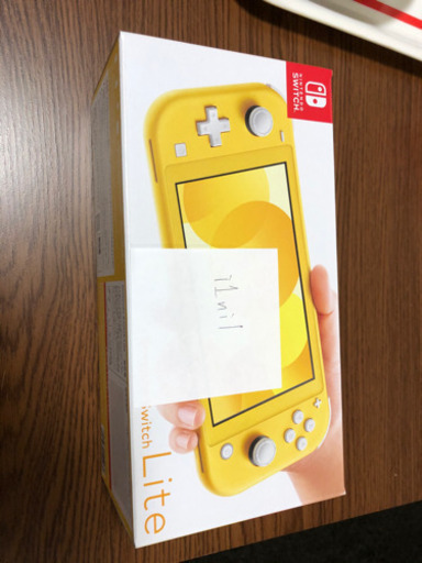ニンテンドースイッチライトイエロー新品