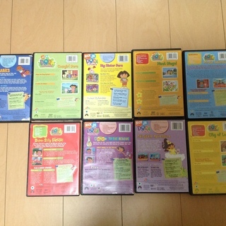 DORA  英語DVD (ジャンク品) ★9枚セットの画像