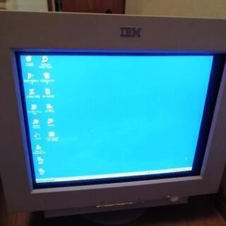 IBM　crtモニター　差し上げますの画像