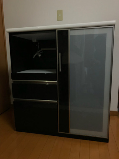 【値下げしました!お得‼︎】5/5までに引取可能な方限定！キッチンカウンター 家電収納