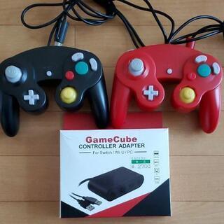 任天堂Switchゲームキューブコントローラー＋コントローラー接...
