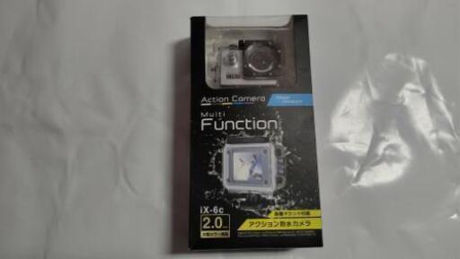 値下げ中古未使用アクションカメラ  iX-6cお譲り致します
