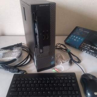 すぐ使えるDELL小型デスクトップパソコンWindows10/マウス・キーボード付けますの画像