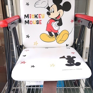 ベビーローチェア　ミッキー　ベビー用品　イス　（W10)