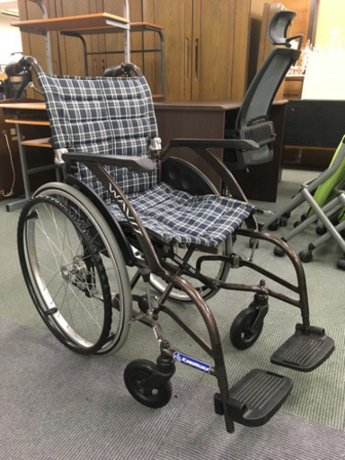 【良品‼️格安】アルミ製　自走介助兼用　次世代型標準車いす　WAVITシリーズ