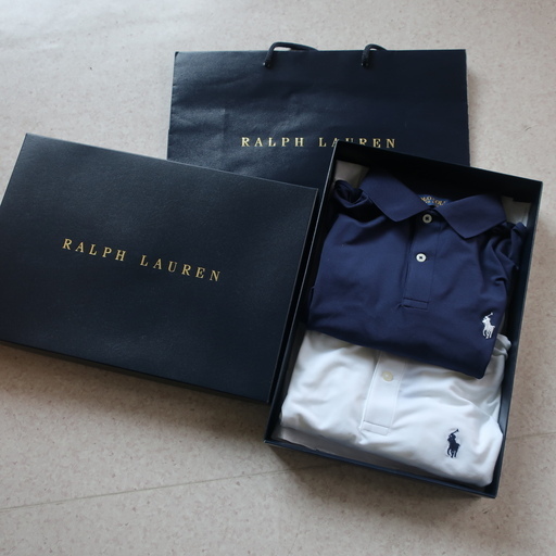[新品]ポロ・ラフフローレン・長袖ポロシャツ・ゴルフウェア