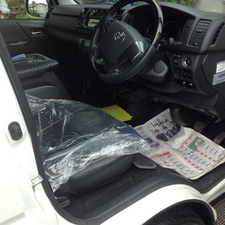 平成28年式 ハイエース スーパーGL ダークプライム 左右電動ドア 46300km ディーゼル3000ターボの画像