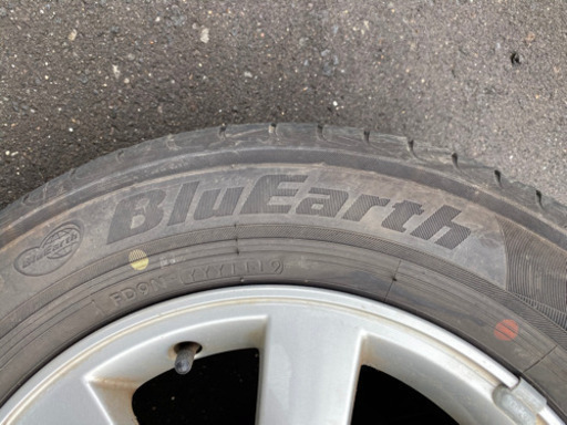 195/65R15 夏タイヤ　アルミ　セット　バリ山