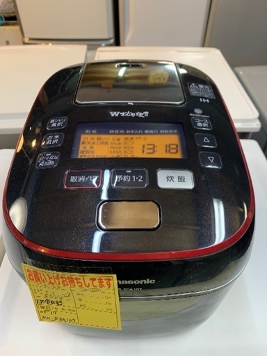 Panasonic 炊飯器　SR-SPA107 中古　2017年製