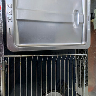 ガスコンロ ガラストップ LPガス | Rinnai グリル付きガステーブル RTS62WKR-Lの画像