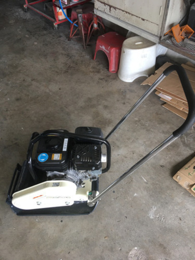 プレート メイワ KP60 ガソリン 転圧機 舗装 工事 MEIWA 明和製作所 ランマー 中古 3H42