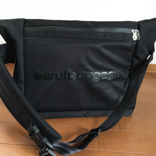 【値下げしました】beruf baggage メッセンジャーバッグ blackの画像