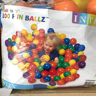 キッズサークルとボール(300個)の画像